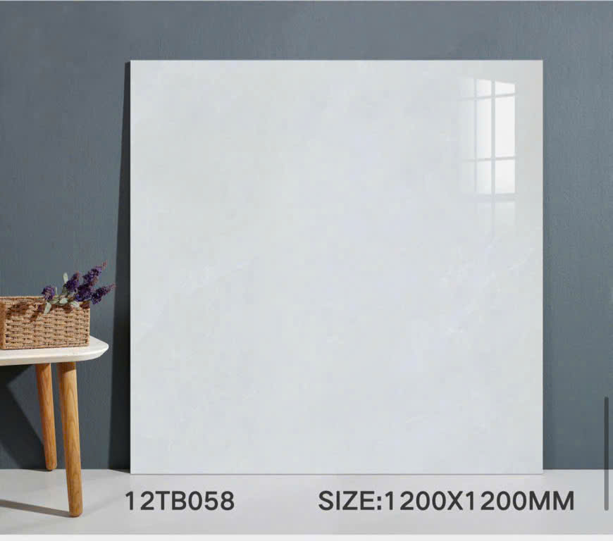 Gạch Lát Nền Khổ Lớn 120x120 Vân Đá Cẩm Thạch Cao Cấp - Mã 12TB058