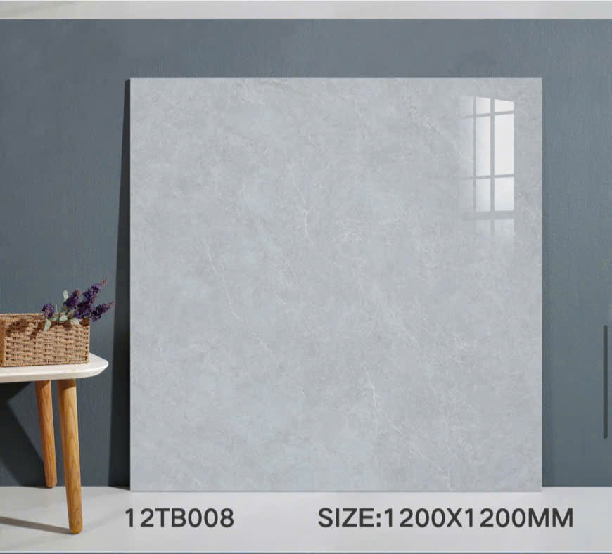 Gạch Lát Nền Khổ Lớn 120x120 Vân Đá Cẩm Thạch Cao Cấp - Mã 12TB008
